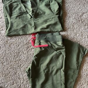 Figs Women's Olive Joggers